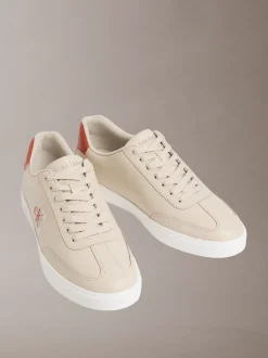 Calvin Klein Brooke – Sneakers aus Leder mit charakteristischem Logo^Herren SneakerFrisch Eingetroffen