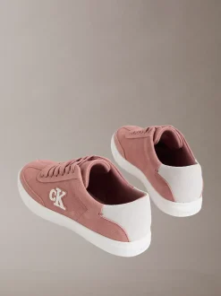 Calvin Klein Brooke - Sneakers aus Wildleder mit charakteristischem Logo^Damen SneakerFrisch Eingetroffen