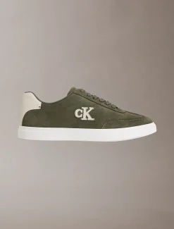 Calvin Klein Brooke - Sneakers aus Wildleder mit charakteristischem Logo^Herren SneakerFrisch Eingetroffen