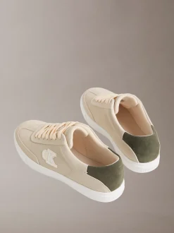 Calvin Klein Brooke - Sneakers aus Wildleder mit charakteristischem Logo^Damen SneakerFrisch Eingetroffen