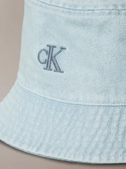 Calvin Klein Bucket Hat aus Denim für Kinder^Kinder Taschen & Accessoires|Taschen & Accessoires