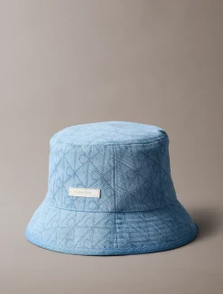 Calvin Klein Bucket Hat mit Emblem-Logo im Burnout-Design^Damen Hüte & MützenFrisch Eingetroffen