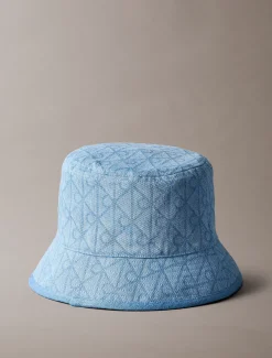 Calvin Klein Bucket Hat mit Emblem-Logo im Burnout-Design^Damen Hüte & MützenFrisch Eingetroffen