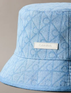 Calvin Klein Bucket Hat mit Emblem-Logo im Burnout-Design^Damen Hüte & MützenFrisch Eingetroffen