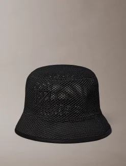 Calvin Klein Bucket Hat mit Mesh-Emblem-Logo^Damen Schals & Handschuhe