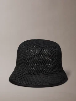 Calvin Klein Bucket Hat mit Mesh-Emblem-Logo^Damen Schals & Handschuhe