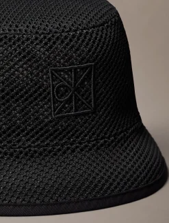 Calvin Klein Bucket Hat mit Mesh-Emblem-Logo^Damen Schals & Handschuhe