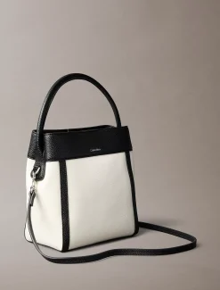 Calvin Klein Bucket-Bag aus Baumwoll-Canvas^Damen Umhängetaschen|SchultertaschenFrisch Eingetroffen