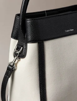 Calvin Klein Bucket-Bag aus Baumwoll-Canvas^Damen Umhängetaschen|SchultertaschenFrisch Eingetroffen