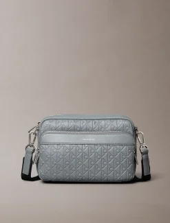 Calvin Klein Camera Bag mit geprägtem Emblem-Logo^Herren Umhängetaschen & Schultertaschen|Taschen