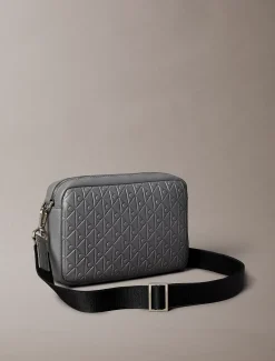 Calvin Klein Camera Bag mit geprägtem Emblem-Logo^Herren Umhängetaschen & Schultertaschen|Taschen