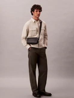 Calvin Klein Camera Bag mit Monogramm-Logoprägung^Herren Umhängetaschen & Schultertaschen|Taschen