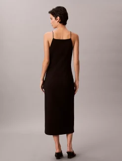 Calvin Klein Cami-Kleid aus Milano-Jersey^Damen Kleider & Röcke