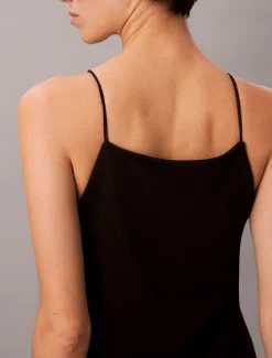 Calvin Klein Cami-Kleid aus Milano-Jersey^Damen Kleider & Röcke