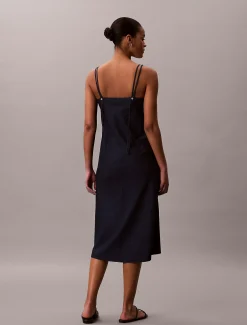 Calvin Klein Cami-Kleid aus weichem Denim^Damen Kleider & Röcke