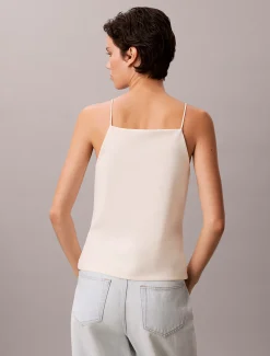 Calvin Klein Camisole aus Milano-Jersey^Damen T-shirts & Tops