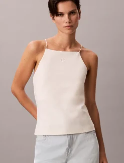 Calvin Klein Camisole aus Milano-Jersey^Damen T-shirts & Tops