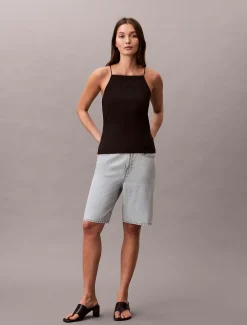 Calvin Klein Camisole aus Milano-Jersey^Damen T-shirts & Tops