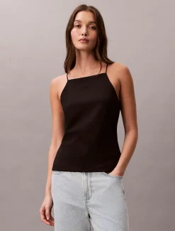 Calvin Klein Camisole aus Milano-Jersey^Damen T-shirts & Tops