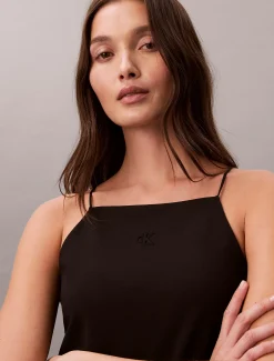 Calvin Klein Camisole aus Milano-Jersey^Damen T-shirts & Tops