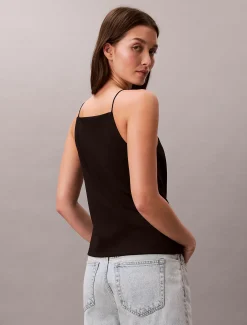 Calvin Klein Camisole aus Milano-Jersey^Damen T-shirts & Tops