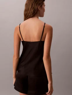 Calvin Klein Camisole-Pyjama-Top aus Satin^Damen Dessous|Nachtwäsche & Loungewear