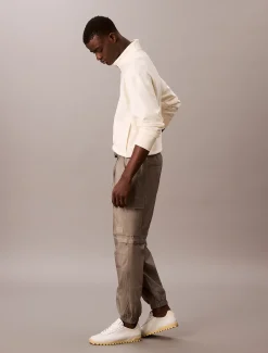 Calvin Klein Cargohose aus Nylon mit abnehmbaren Reißverschluss-Beinen^Herren Hosen & Shorts