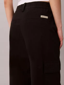 Calvin Klein Cargohose aus Stretch-Baumwolle^Damen Hosen & Shorts