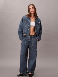 Calvin Klein Cargo-Jeans^Damen High Rise Skinny|Relaxed Boot