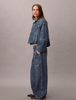 Calvin Klein Cargo-Jeans^Damen High Rise Skinny|Relaxed Boot