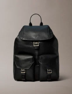 Calvin Klein Cargo-Rucksack mit Klappe oben^Damen Taschen & Accessoires|RucksäckeFrisch Eingetroffen