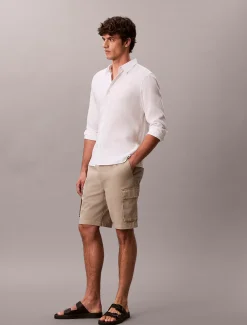 Calvin Klein Cargoshorts aus bequemer Baumwolle^Herren Hosen & Shorts