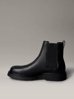 Calvin Klein Chelsea Boots aus getrommeltem Leder^Herren Boots