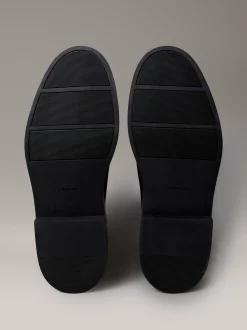 Calvin Klein Chelsea Boots aus Leder mit Blockabsatz^Damen Boots