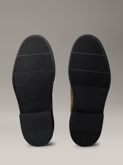 Calvin Klein Chelsea Boots aus Wildleder mit Blockabsatz^Damen Boots