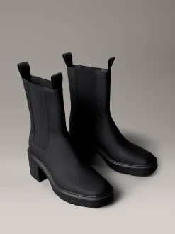 Calvin Klein Chelsea-Boots aus Leder mit Absatz^Damen Boots