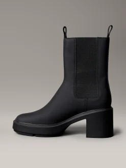 Calvin Klein Chelsea-Boots aus Leder mit Absatz^Damen Boots
