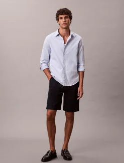 Calvin Klein Chino-Shorts aus Stretch-Baumwolle^Herren Hosen & Shorts