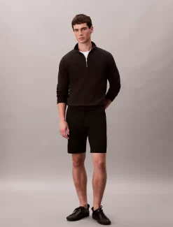 Calvin Klein Chino-Shorts aus Stretch-Baumwolle^Herren Hosen & Shorts
