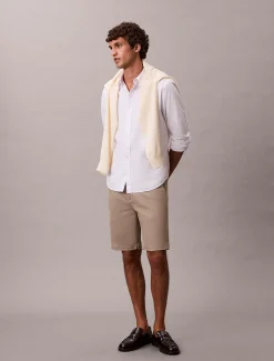 Calvin Klein Chino-Shorts aus Stretch-Baumwolle^Herren Hosen & Shorts