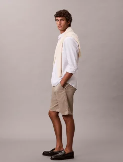 Calvin Klein Chino-Shorts aus Stretch-Baumwolle^Herren Hosen & Shorts