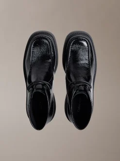 Calvin Klein Chunky Stiefel mit Absatz aus Leder^Damen Boots