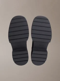 Calvin Klein Chunky Stiefel mit Absatz aus Leder^Damen Boots