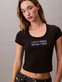 Calvin Klein CK 1968 Baby-T-Shirt^Damen T-shirts & Tops