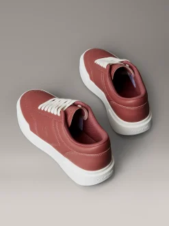 Calvin Klein CK Avenue – Leder-Sneakers mit Logo^Damen SneakerFrisch Eingetroffen