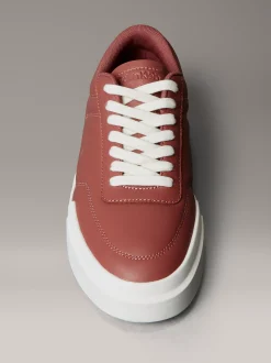 Calvin Klein CK Avenue – Leder-Sneakers mit Logo^Damen SneakerFrisch Eingetroffen