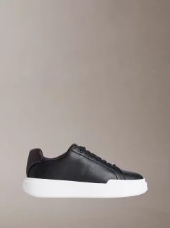 Calvin Klein CK Avenue – Leder-Sneakers mit Logo^Herren SneakerFrisch Eingetroffen