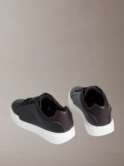 Calvin Klein CK Avenue – Leder-Sneakers mit Logo^Herren SneakerFrisch Eingetroffen