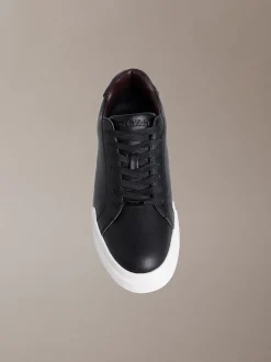 Calvin Klein CK Avenue – Leder-Sneakers mit Logo^Herren SneakerFrisch Eingetroffen