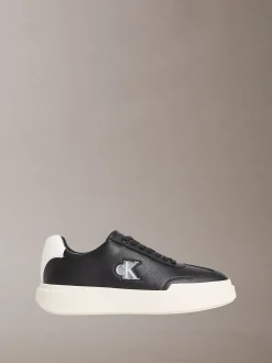 Calvin Klein CK Avenue – Leder-Sneakers mit Logo^Herren SneakerFrisch Eingetroffen